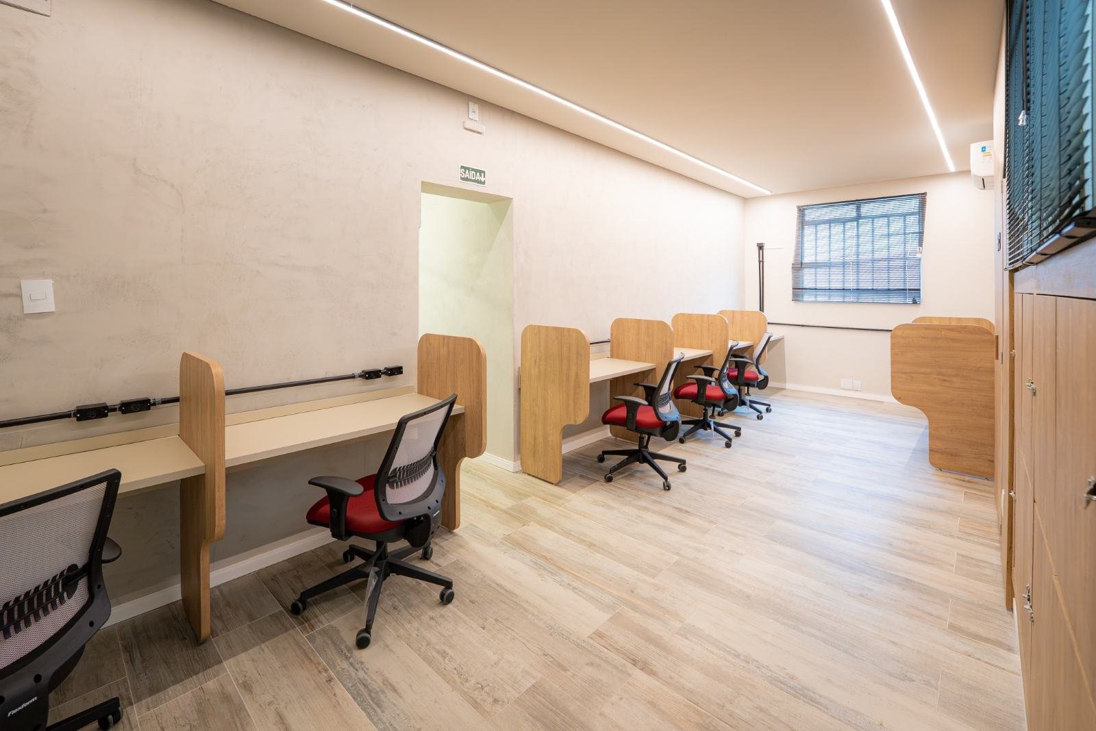 Hot desk do Bordo Coworking