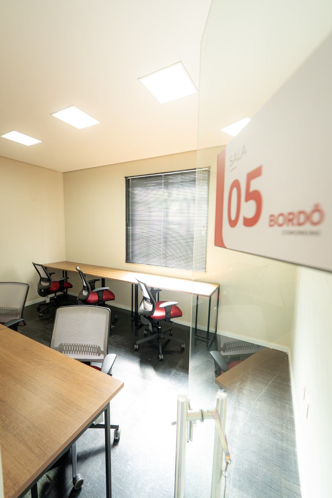 Sala privativa do Bordo Coworking
